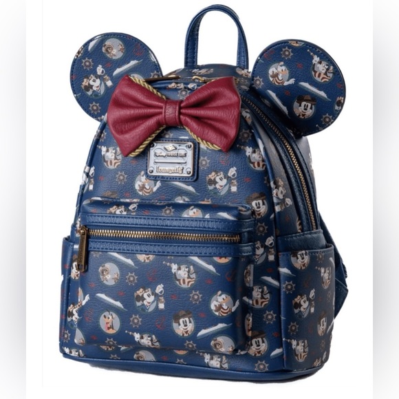 disney cruise line mini backpack by loungefly Parks DCL 25th Anniversary Shimmering Seas Disney Cruise Line Loungefly Mini